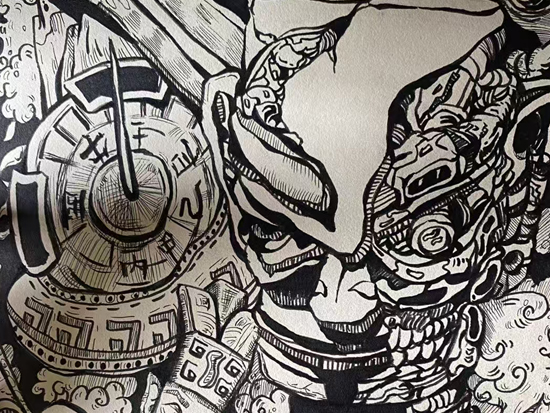 《時(shí)空鐫古》 張喆 24視覺傳達(dá)設(shè)計(jì)2班.jpg